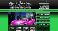 Desktop Screenshot of chrisgoodnowautosales.com